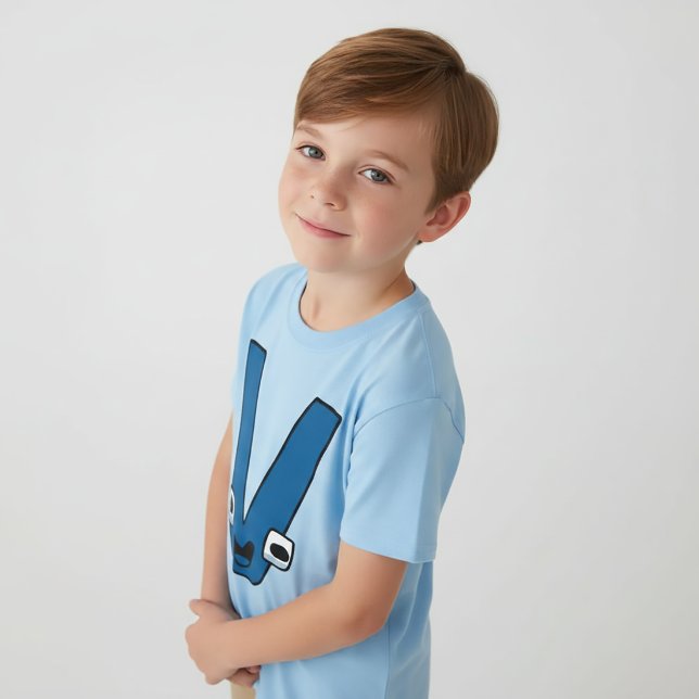 Alfabet T-Shirt Bokstav V (Skapare uppladdad)
