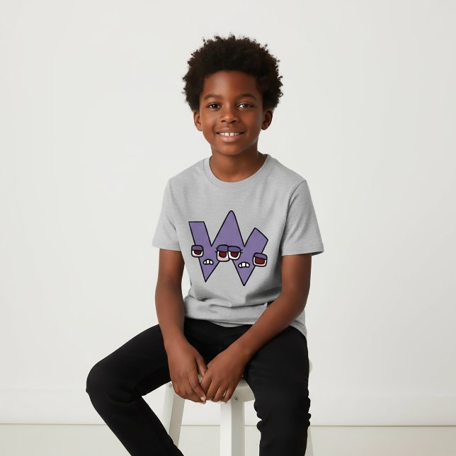 Alfabet T-Shirt Bokstav W (Skapare uppladdad)