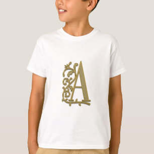 Alfabetbokstav Initial T Shirt