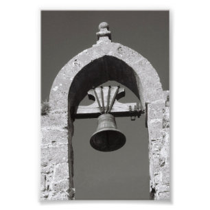 Alfabetbrevfotografi A4 svartvit 4x6 Fototryck
