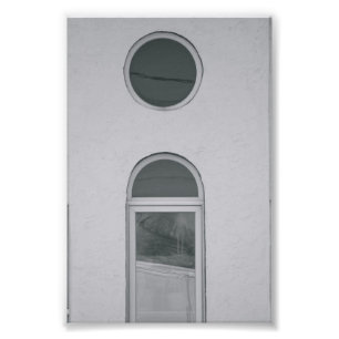 Alfabetbrevfotografi I3 svartvit 4x6 Fototryck