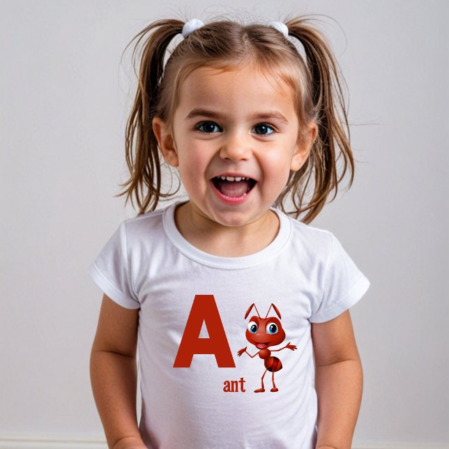 Alfabetet Antics T Shirt (Skapare uppladdad)
