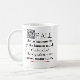 Alfabetet - Goudys kentaur Kaffemugg