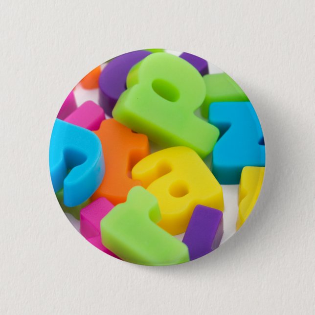 alfabetet märker bakgrundsemblem knapp (Framsida)