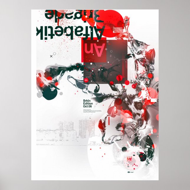 Alfabetik Brigade Poster (Framsidan)