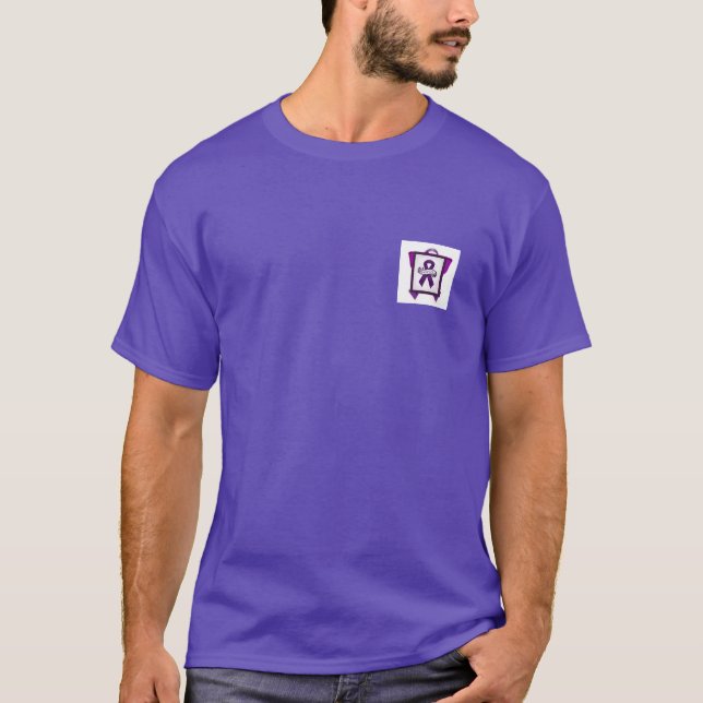alfabetisk 1 antitrypsinbrist t-shirt (Framsida)
