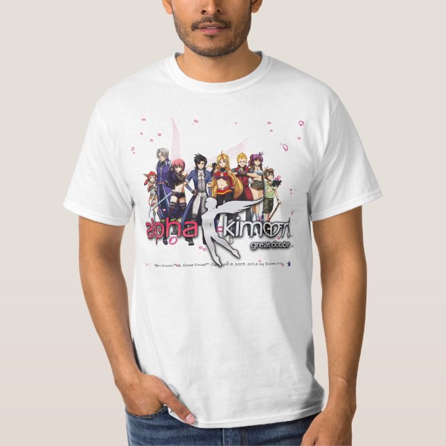 Alfabetisk Kimori Tee Shirt (Framsida)