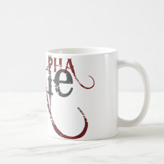 Alfabetisk manlig kaffemugg