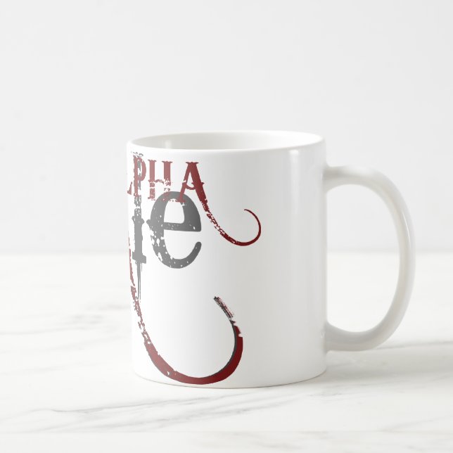 Alfabetisk manlig kaffemugg (Höger)