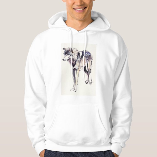 Alfabetisk Sweatshirt Med Luva (Framsida)