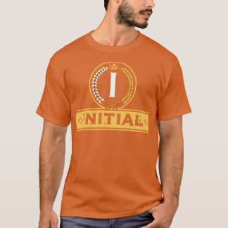Alfabetisk teckning efter Viralfont Brev I T Shirt