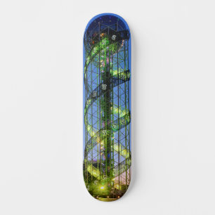 Alfabetisk Torn Mini Skateboard Bräda 18,5 Cm