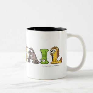 Alfabetiska Personligen Namn Mugg