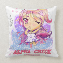 Alfabetiskchicken kudder 20X20