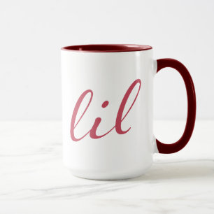 Alfabetiskchien Omega Lil skrivar Mugg