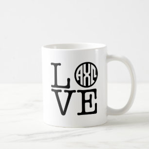 AlfabetiskChiOmega kärlek Kaffemugg