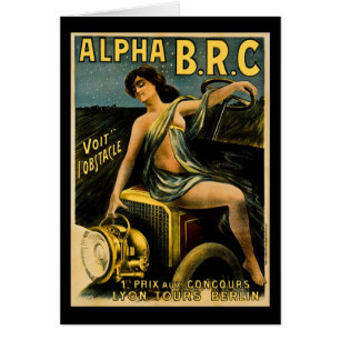 Alfabetisken B.R.C. Lyon turnerar den Berlin Hälsningskort