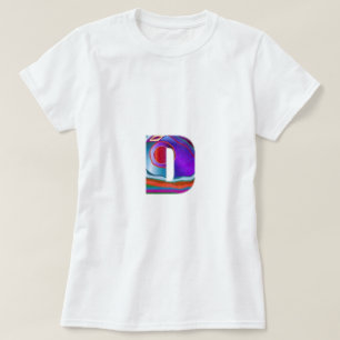 ALFABETISKEN för ALFABET för fff för aaa för d T-shirt