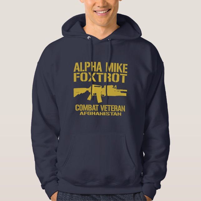 Alfabetisken Mike Foxtrot - den Afghanistan Munkjacka (Framsida)