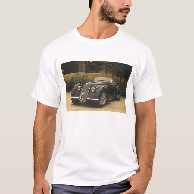 Alfabetisken Romeo 8C 2900B är ett mycket T-shirt (Framsida)