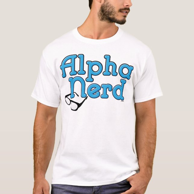 AlfabetiskNerd T-shirt (Framsida)
