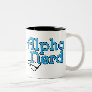 AlfabetiskNerd Två-Tonad Mugg
