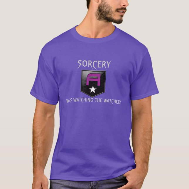 ALFABETISKsvartkonst Tee Shirt (Framsida)
