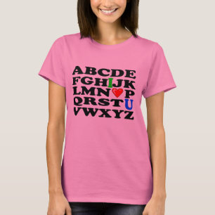 ALFABETKÄRLEK TEE SHIRT