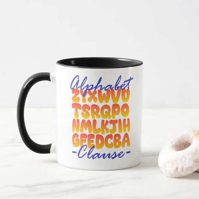 Alfabetklausul i Cobol-programmering  Mugg (Med munk)