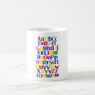 Alfabetmugg Kaffemugg