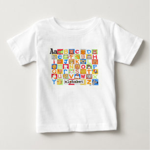 Alfabetskjorta Tee Shirt