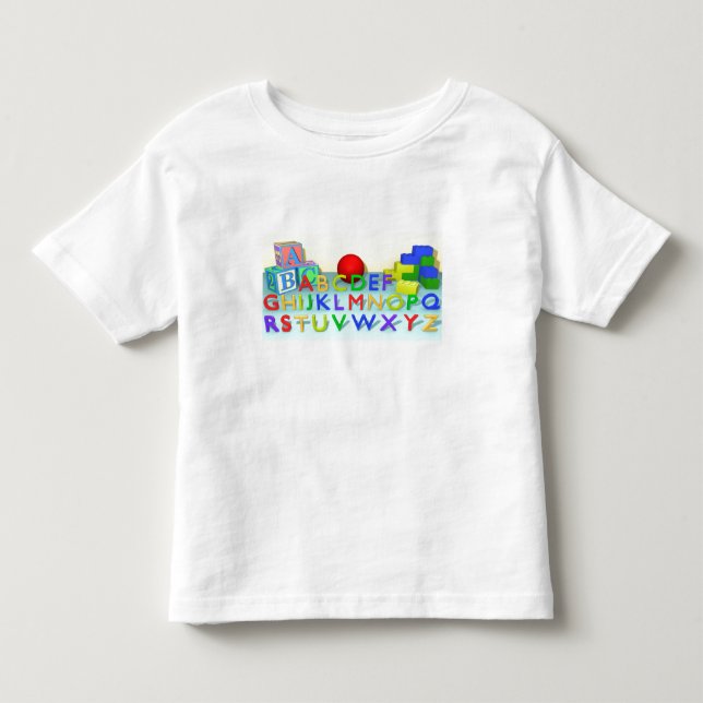 Alfabetskjortan Tee (Framsida)