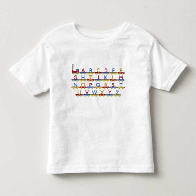 Alfabettåg T-shirt (Framsida)
