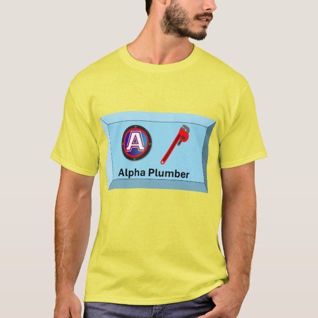 Alfaplommon T Shirt (Framsida)