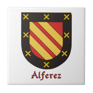 Alferez Family Shield Kakelplatta
