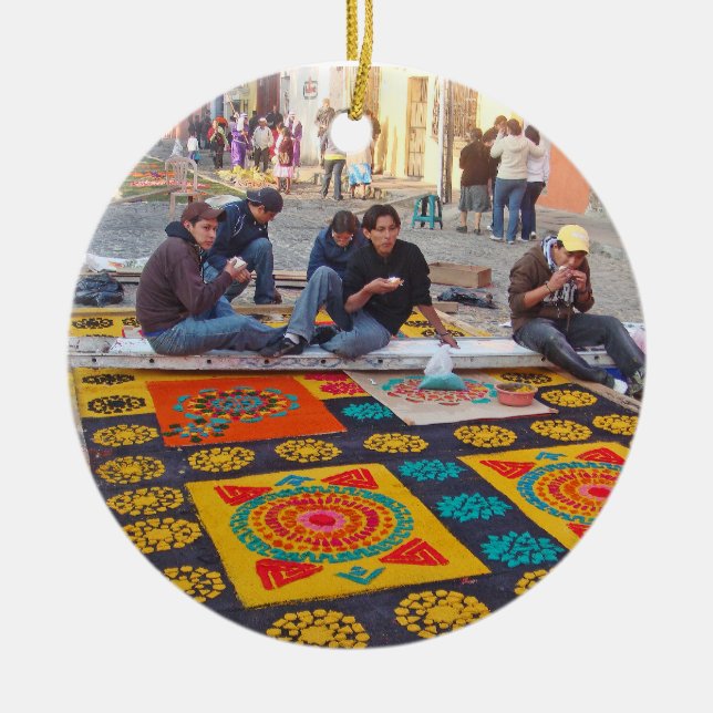 alfombra 18 julgransprydnad keramik (Framsidan)