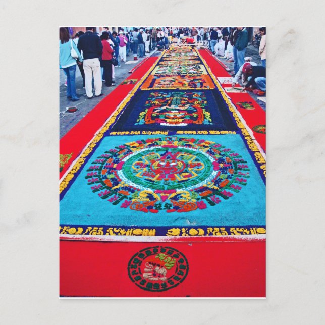 Alfombras de La Antigua 2 Vykort (Framsida)