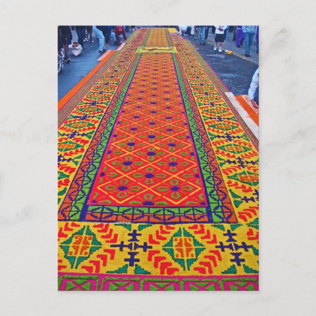 Alfombras de La Antigua 3 Vykort (Framsida)