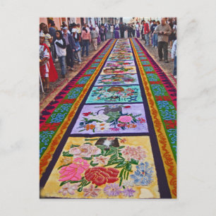 Alfombras de La Antigua 4 Vykort