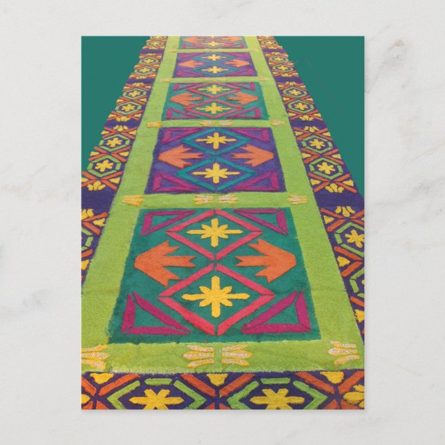 Alfombras de La Antigua 9 Vykort (Framsida)