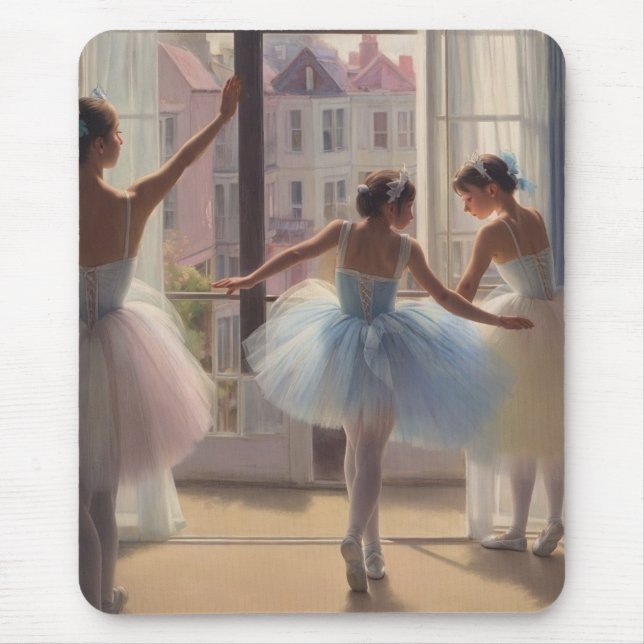 Alfombrilla de rató Bailarinas frente a la ventana Musmatta (Framsidan)