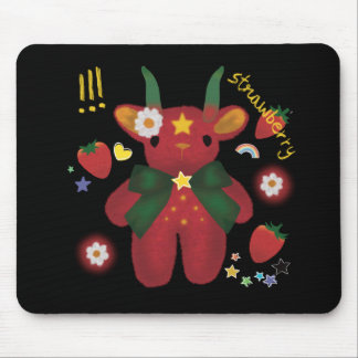Alfombrilla de ratón Strawberry Musmatta
