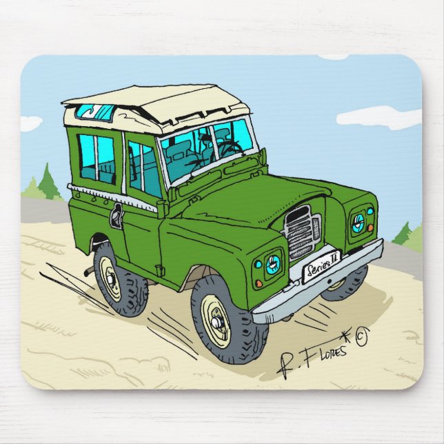 AlfombrillaLRoverSerieII235197 Musmatta (Framsidan)