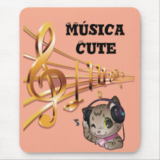 Alfombrillas de ratón, de música cute anime gato musmatta