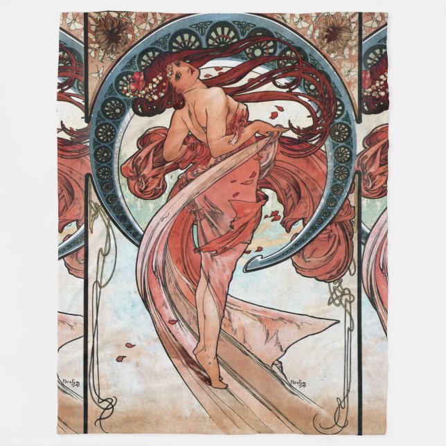 Alfons Mucha 1898 dans Fleecefilt (Framsidan)