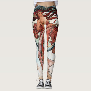 Alfons Mucha 1898 dans Leggings