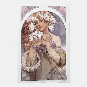 Alfons Mucha: Dans Kökshandduk