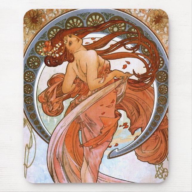 Alfons Mucha: Dans Musmatta (Framsidan)
