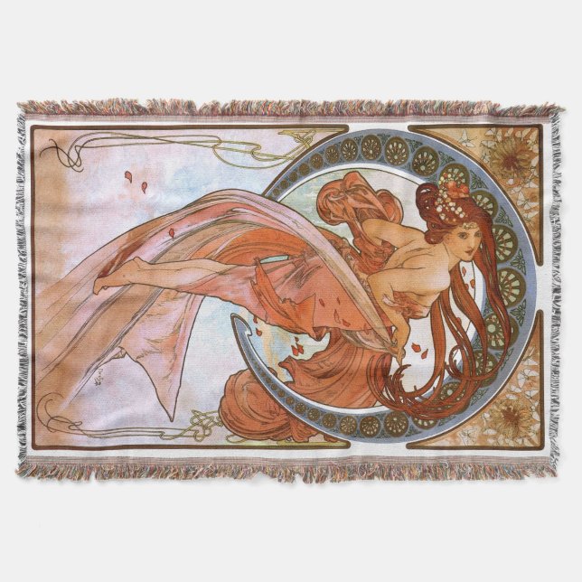 Alfons Mucha: Dans Mysfilt (Framsidan)