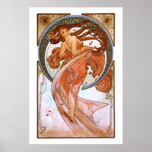 Alfons Mucha: Dans Poster